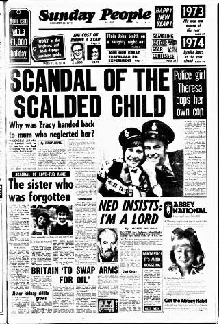 cover page of The People published on December 30, 1973