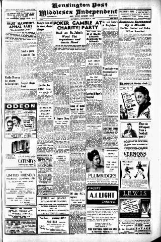 cover page of Kensington Post published on November 30, 1946