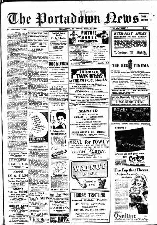 cover page of Portadown News published on July 6, 1946