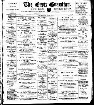 cover page of Essex Guardian published on December 30, 1899