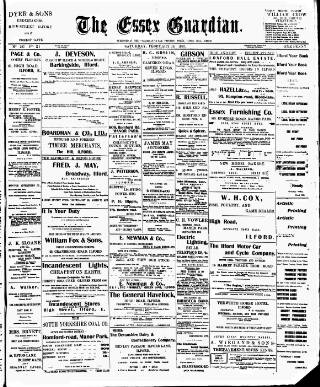 cover page of Essex Guardian published on February 28, 1903