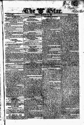 cover page of Star (London) published on February 28, 1826