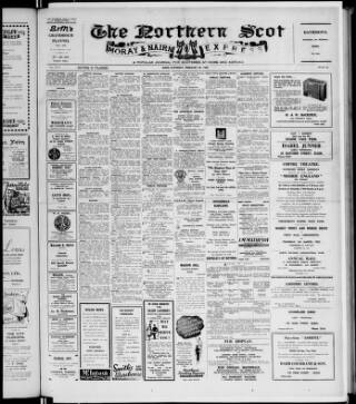 cover page of Northern Scot and Moray & Nairn Express published on February 28, 1953