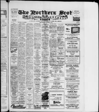 cover page of Northern Scot and Moray & Nairn Express published on September 18, 1965