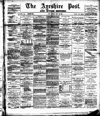 cover page of Ayrshire Post published on May 29, 1891