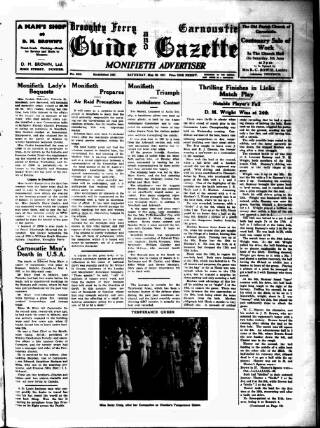 cover page of Broughty Ferry Guide and Advertiser published on May 29, 1937