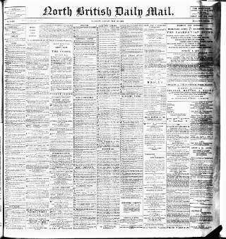 cover page of North British Daily Mail published on May 29, 1893