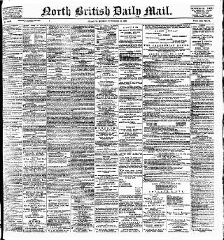 cover page of North British Daily Mail published on November 15, 1897