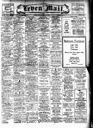 cover page of Leven Mail published on September 18, 1946
