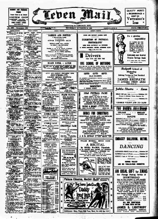 cover page of Leven Mail published on November 30, 1955
