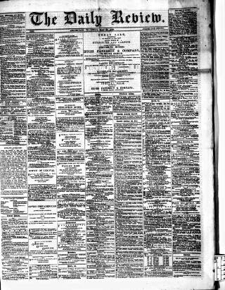 cover page of Daily Review (Edinburgh) published on May 29, 1879