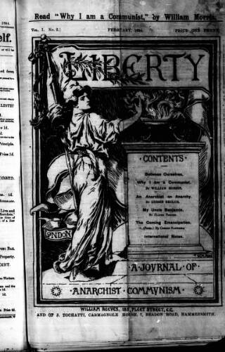 cover page of Liberty published on February 1, 1894
