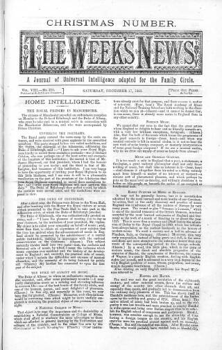 cover page of Brief published on December 17, 1881