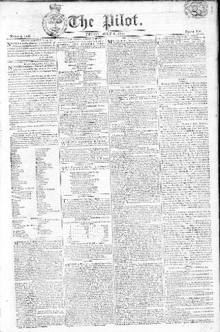 cover page of Pilot (London) published on July 6, 1810