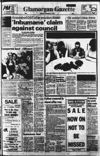 cover page of Glamorgan Gazette published on December 30, 1982