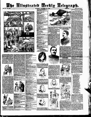 cover page of Bradford Weekly Telegraph published on November 30, 1889