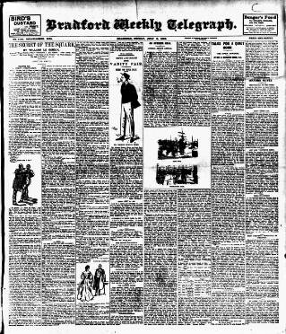 cover page of Bradford Weekly Telegraph published on July 6, 1906