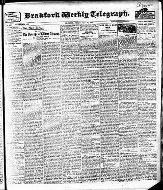 cover page of Bradford Weekly Telegraph published on May 29, 1908