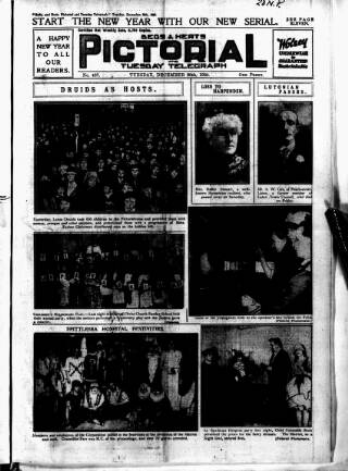 cover page of Beds and Herts Pictorial published on December 30, 1924