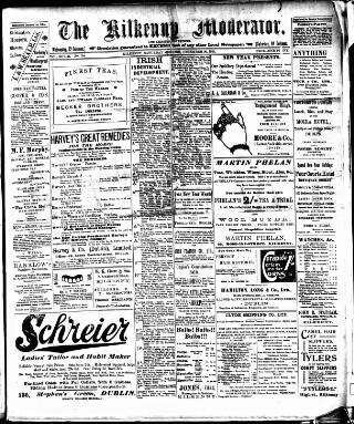cover page of Kilkenny Moderator published on December 30, 1911