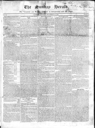 cover page of Colonist and Commercial Weekly Advertiser published on December 26, 1824