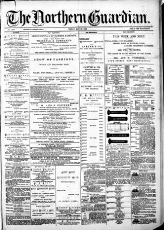 cover page of Northern Guardian (Hartlepool) published on May 29, 1896