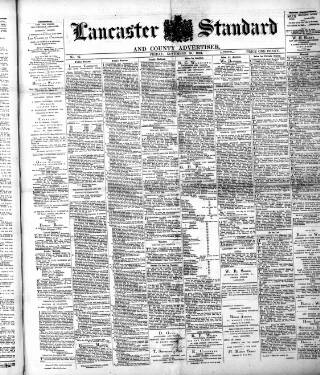 cover page of Lancaster Standard and County Advertiser published on November 30, 1894