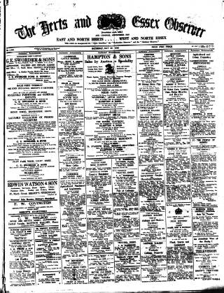 cover page of Herts and Essex Observer published on May 29, 1948
