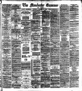 cover page of Manchester Daily Examiner & Times published on February 28, 1889