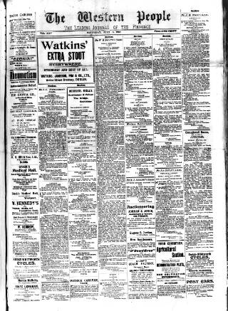 cover page of Western People published on July 6, 1907