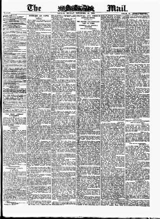 cover page of Evening Mail published on November 30, 1903