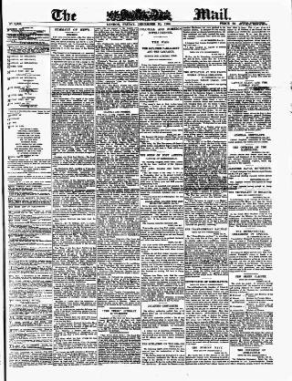 cover page of Evening Mail published on December 30, 1904
