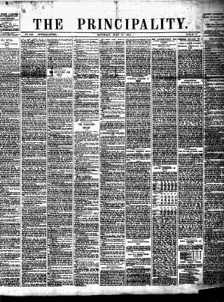 cover page of Principality (Cardiff) published on July 17, 1880