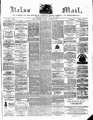 cover page of Kelso Mail published on November 15, 1876