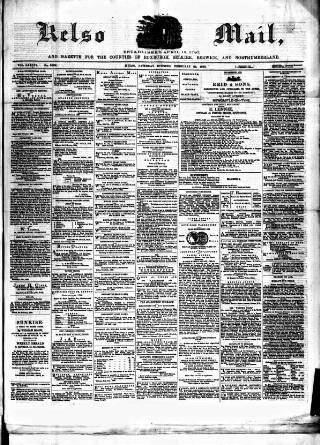 cover page of Kelso Mail published on February 28, 1880