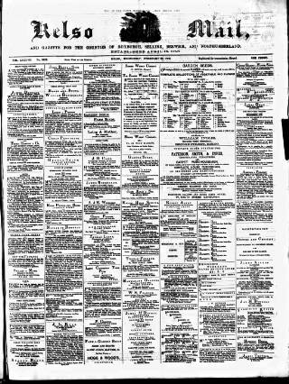cover page of Kelso Mail published on February 28, 1883