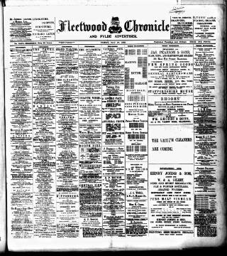 cover page of Fleetwood Chronicle published on May 29, 1903