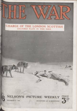 cover page of The War published on December 5, 1914