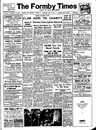 cover page of Formby Times published on November 15, 1947