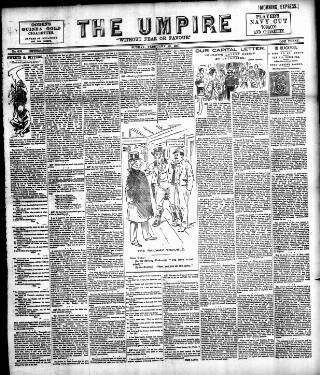 cover page of Empire News & The Umpire published on February 28, 1897