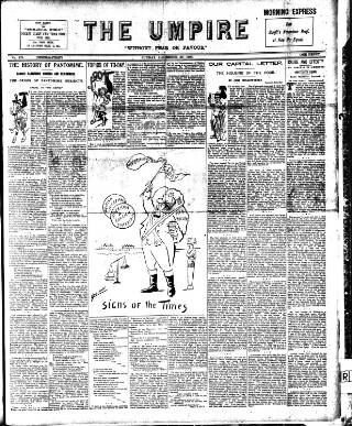 cover page of Empire News & The Umpire published on December 30, 1900