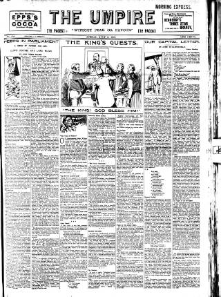 cover page of Empire News & The Umpire published on July 6, 1902