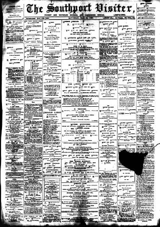 cover page of Southport Visiter published on May 29, 1897