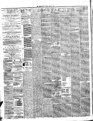 cover page of Kilmarnock Standard published on July 6, 1878