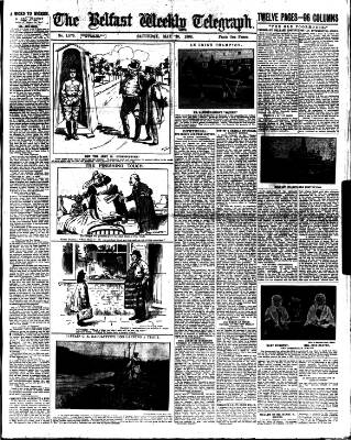 cover page of Belfast Weekly Telegraph published on May 29, 1909