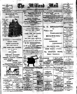 cover page of Midland Mail published on July 6, 1901