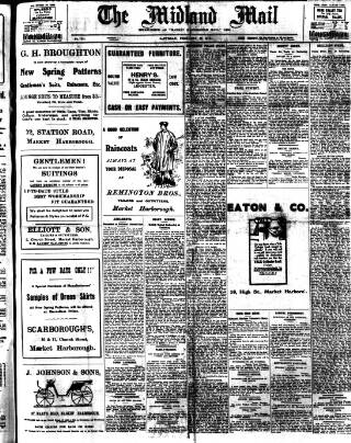 cover page of Midland Mail published on February 28, 1914
