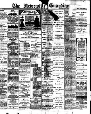 cover page of Newcastle Guardian and Silverdale, Chesterton and Audley Chronicle published on May 29, 1897