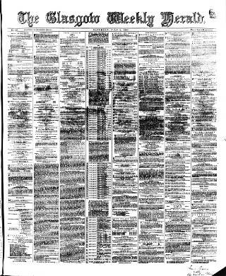 cover page of Glasgow Weekly Herald published on July 6, 1867