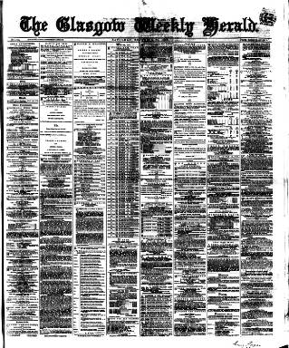 cover page of Glasgow Weekly Herald published on November 30, 1867